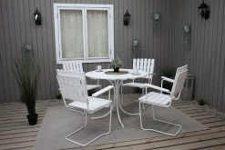 Vaxholm Karmstol Hvit