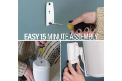 Veggfeste Sanus for Sonos ERA 100 2 Deler Hvit