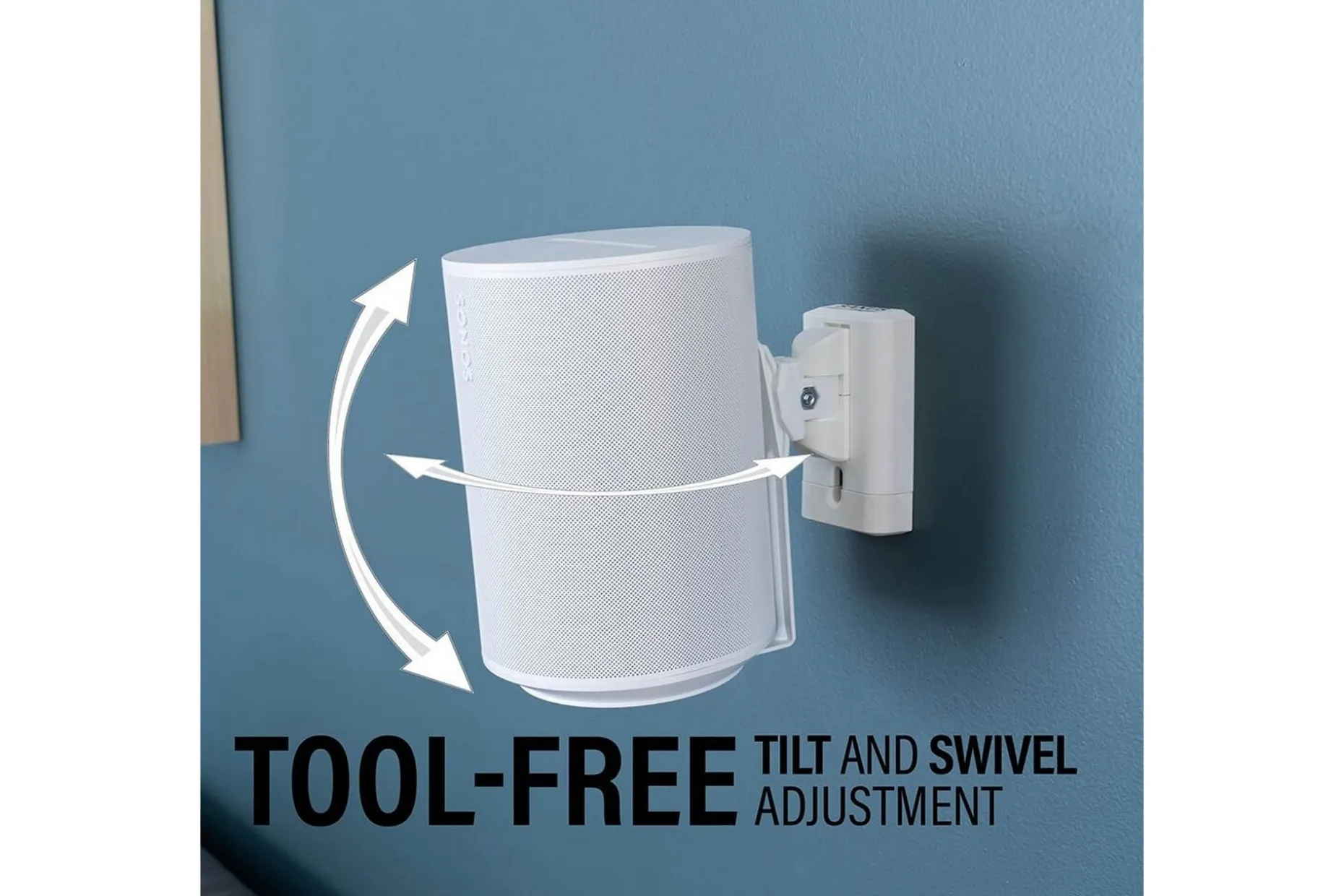 Veggfeste Sanus for Sonos Era 100 Hvit
