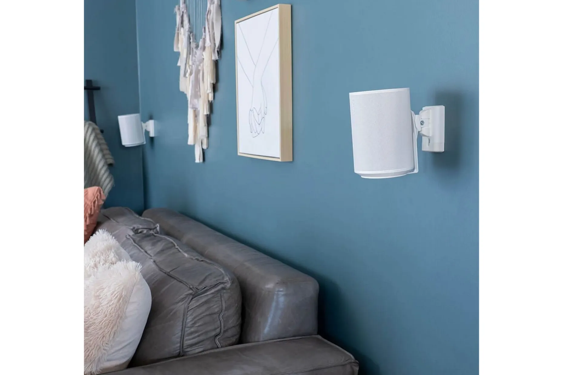 Veggfeste Sanus for Sonos Era 100 Hvit