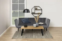 Vegghylle HOME4YOU Seaford 77x20x77 cm Natur