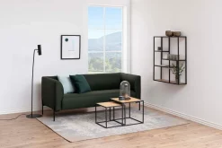 Vegghylle HOME4YOU Seaford 75x20x91 cm Eik