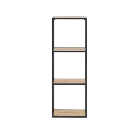 Vegghylle HOME4YOU Seaford 24x37x108 cm Eik