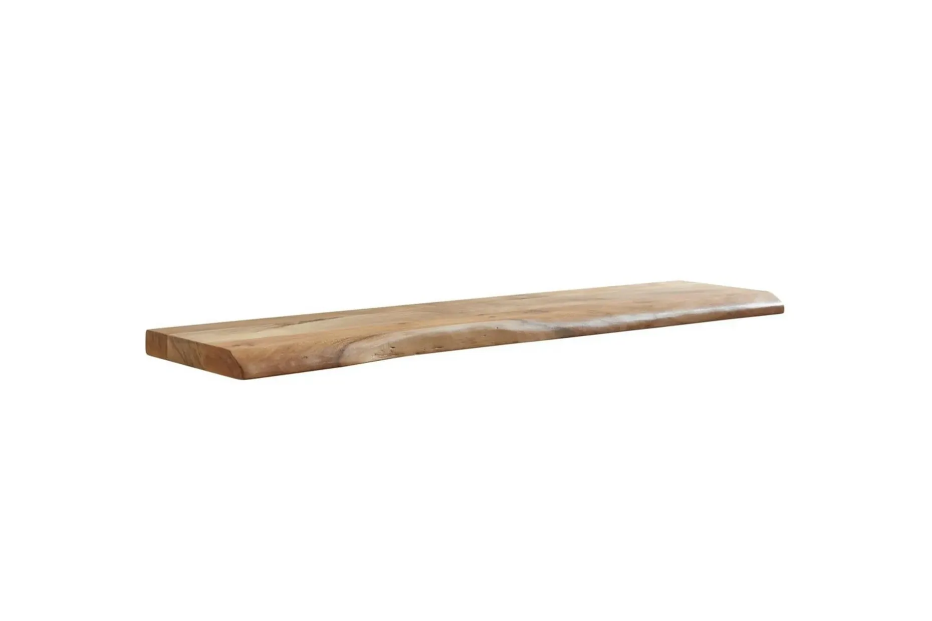 Vegghylle Wohnling trekant, heltre, flytende hylle, landlig stil 120 cm