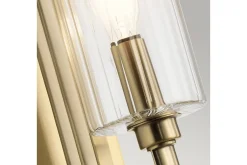 Vegglampe Kichler Kimrose Børstet naturlig messing