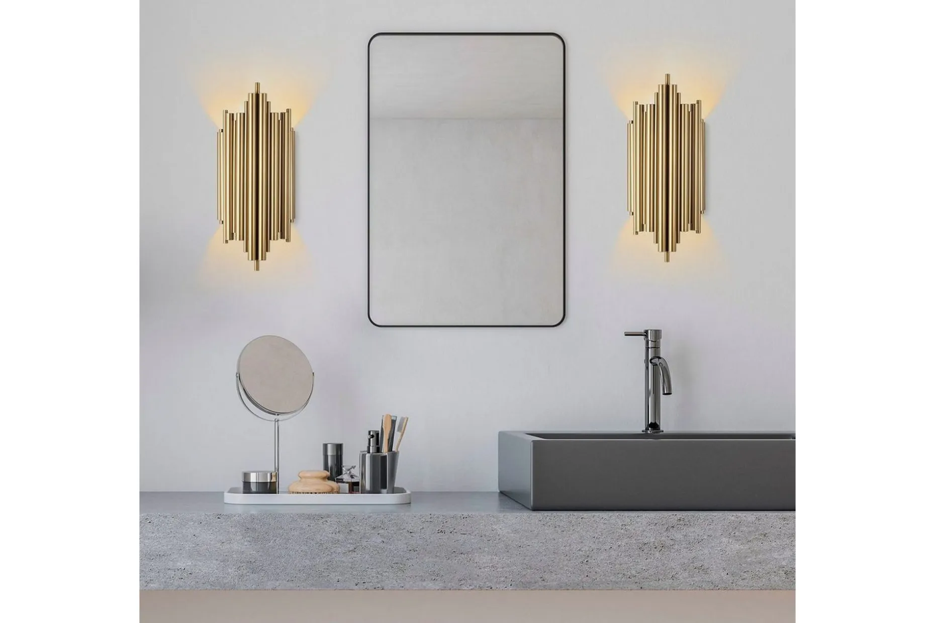 Vegg lampe Raoji Gull