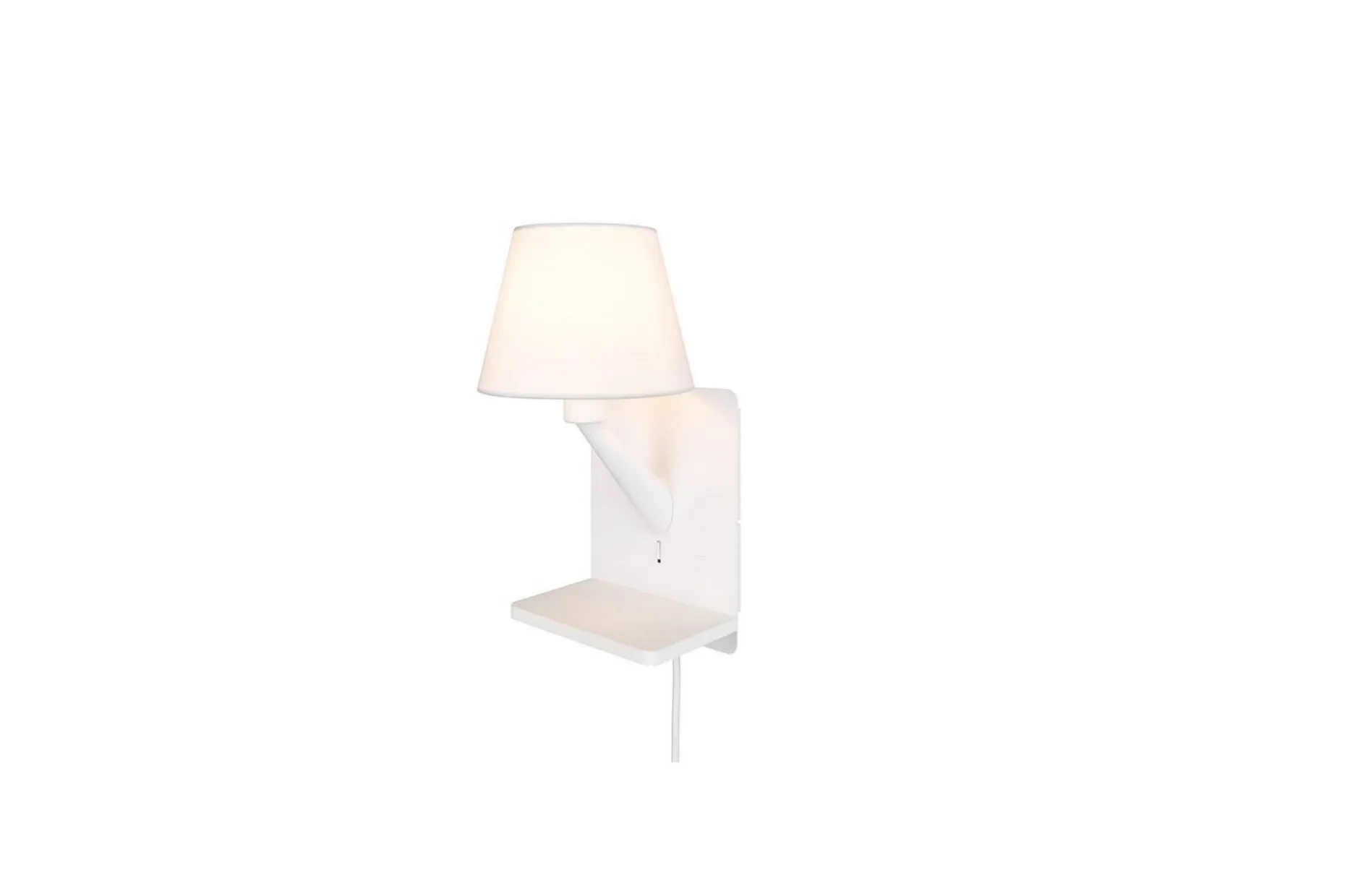 Vegglampe TRIO Comfort Matt hvit