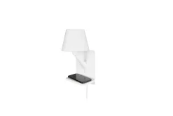Vegglampe TRIO Comfort Matt hvit