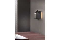 Vegglampe TRIO Element Matt svart