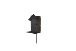 Vegglampe TRIO Element Matt svart