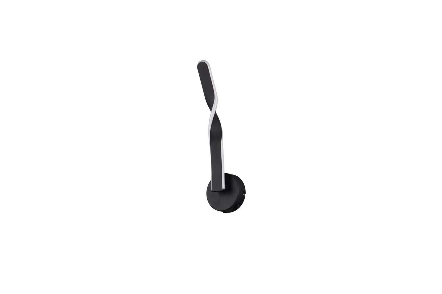 Vegglampe TRIO Ginko Matt svart