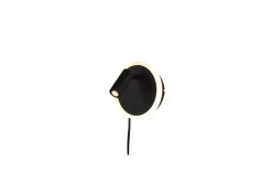 Vegglampe TRIO Jordan Matt svart
