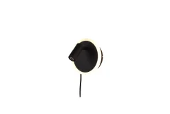 Vegglampe TRIO Jordan Matt svart