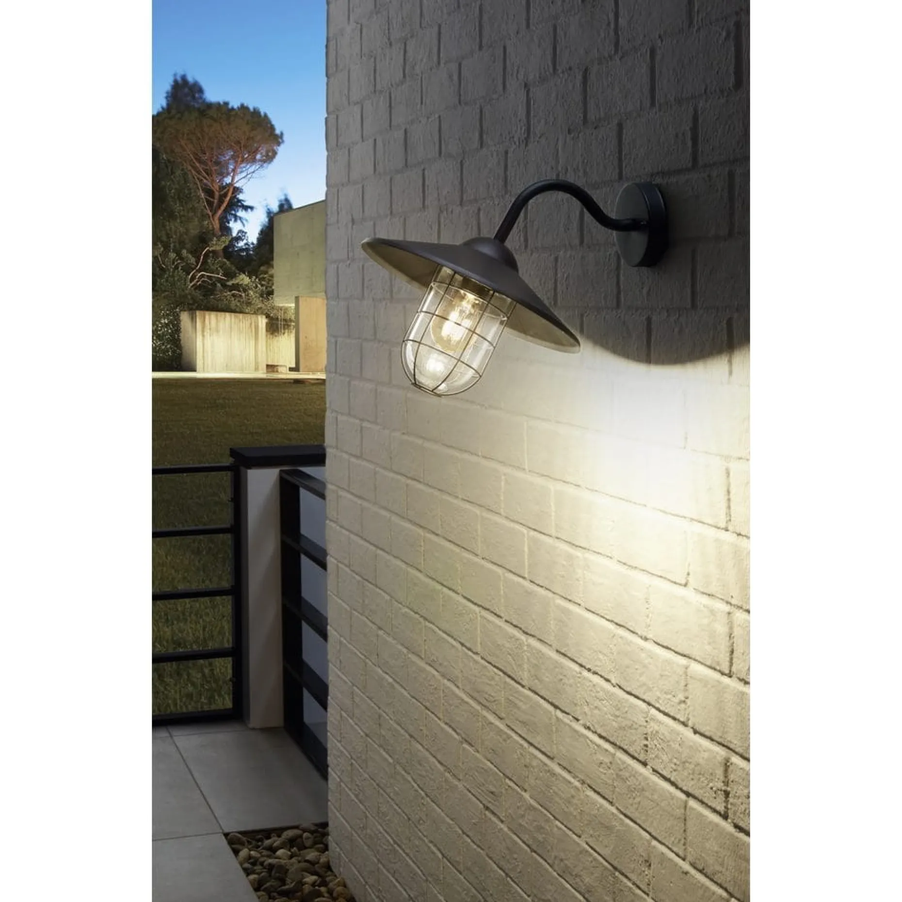 Vegglampe Utendørsbelysning Melgoa