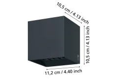 Vegglampe utendørsbelysning Eglo Calpino 2