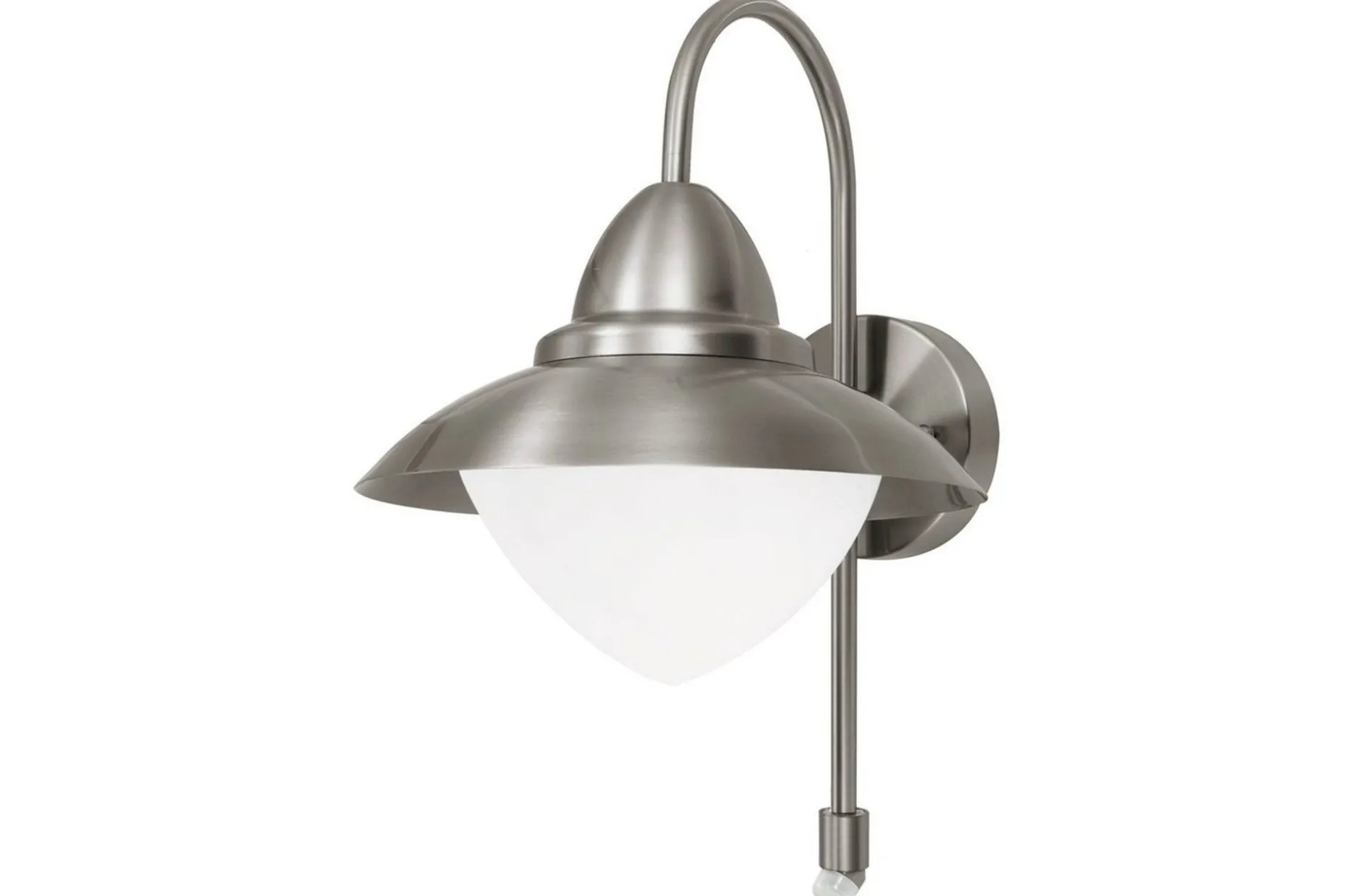 Vegglampe utendørsbelysning Eglo Sidney med sensor