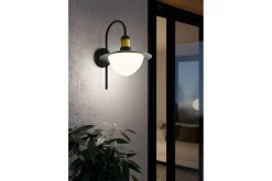 Vegglampe Utendørsbelysning Eglo Sirmione