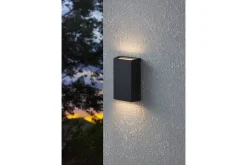 Vegglampe Utendørsbelysning Eglo Spongano 200 mm
