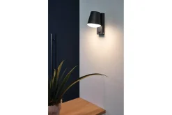 Vegglampe Utendørs Eglo Caldiero med Sensor