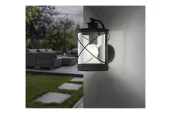 Vegglampe Utendørs Eglo Hilburn