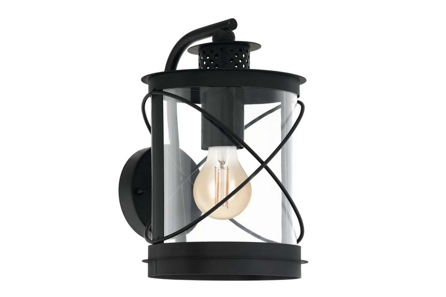 Vegglampe Utendørs Eglo Hilburn