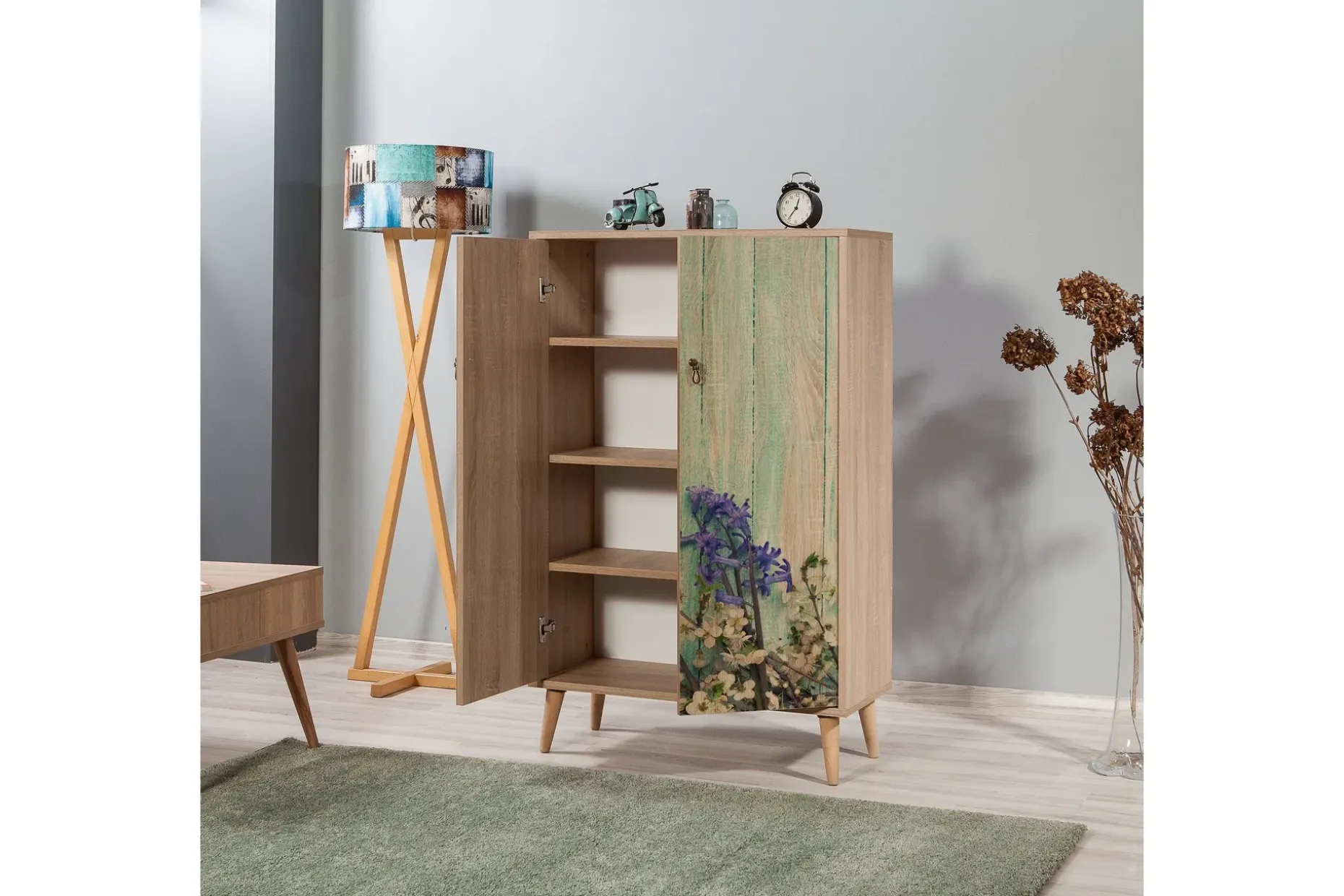 Vellavie Skap 80 cm Kirsebærblomst