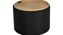 Velmira puff 56 cm rund
