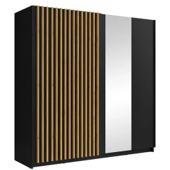 Veylan Garderobeskap med speil 201x199 cm