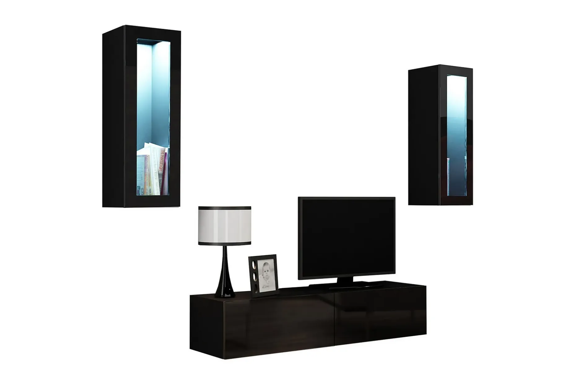 Vigo TV-møbelsett 210x40x180 cm