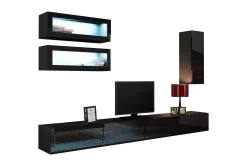 Vigo TV-møbelsett 210x40x180 cm