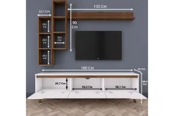 Virkesbo TV-Møbelsett 180 cm