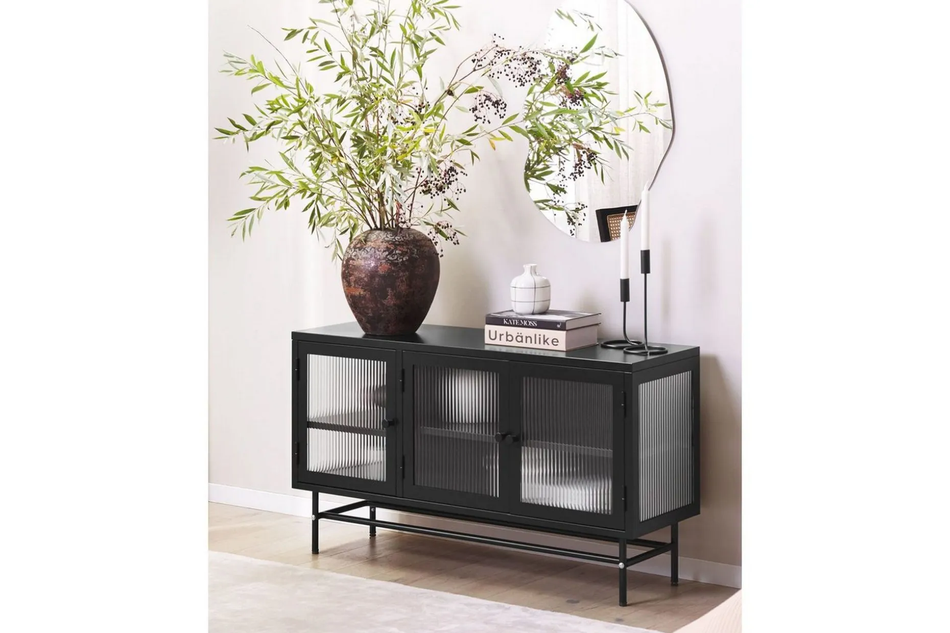 Vitrine Devon Svart
