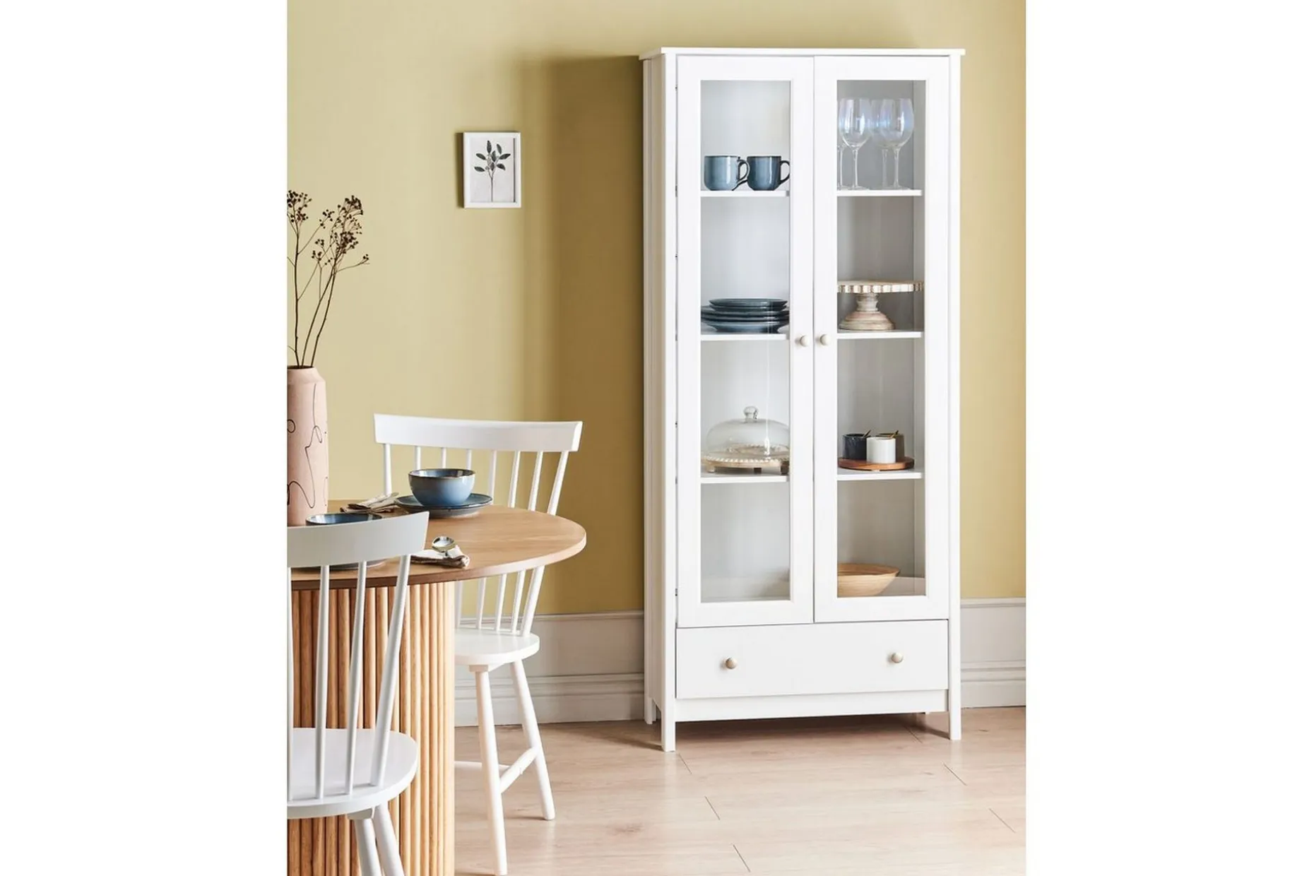 Vitrine Nornalup Hvit