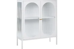 Vitrine Sarre Hvit, gull