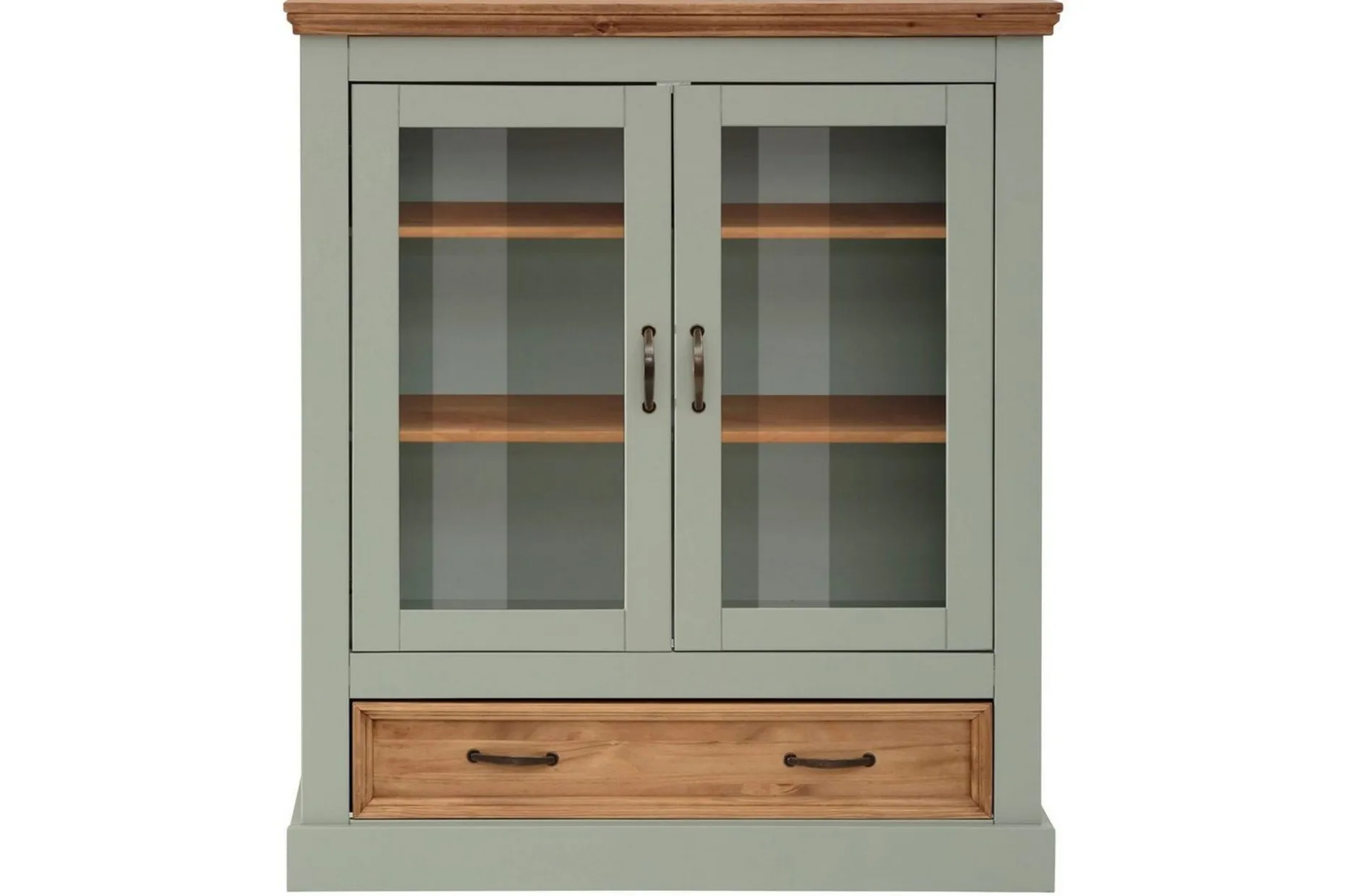 Vitrine Selma Salviegrønn/Beis/Voks