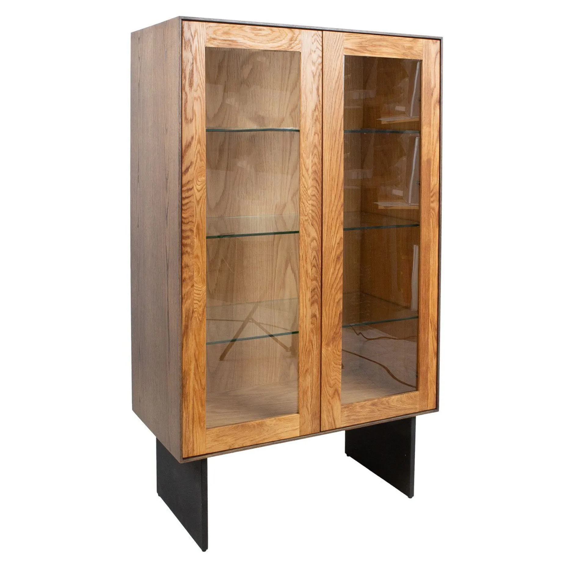 Vitrineskap Teron 90x45x160 cm