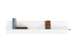 Wall Shelf Hvit høyglans