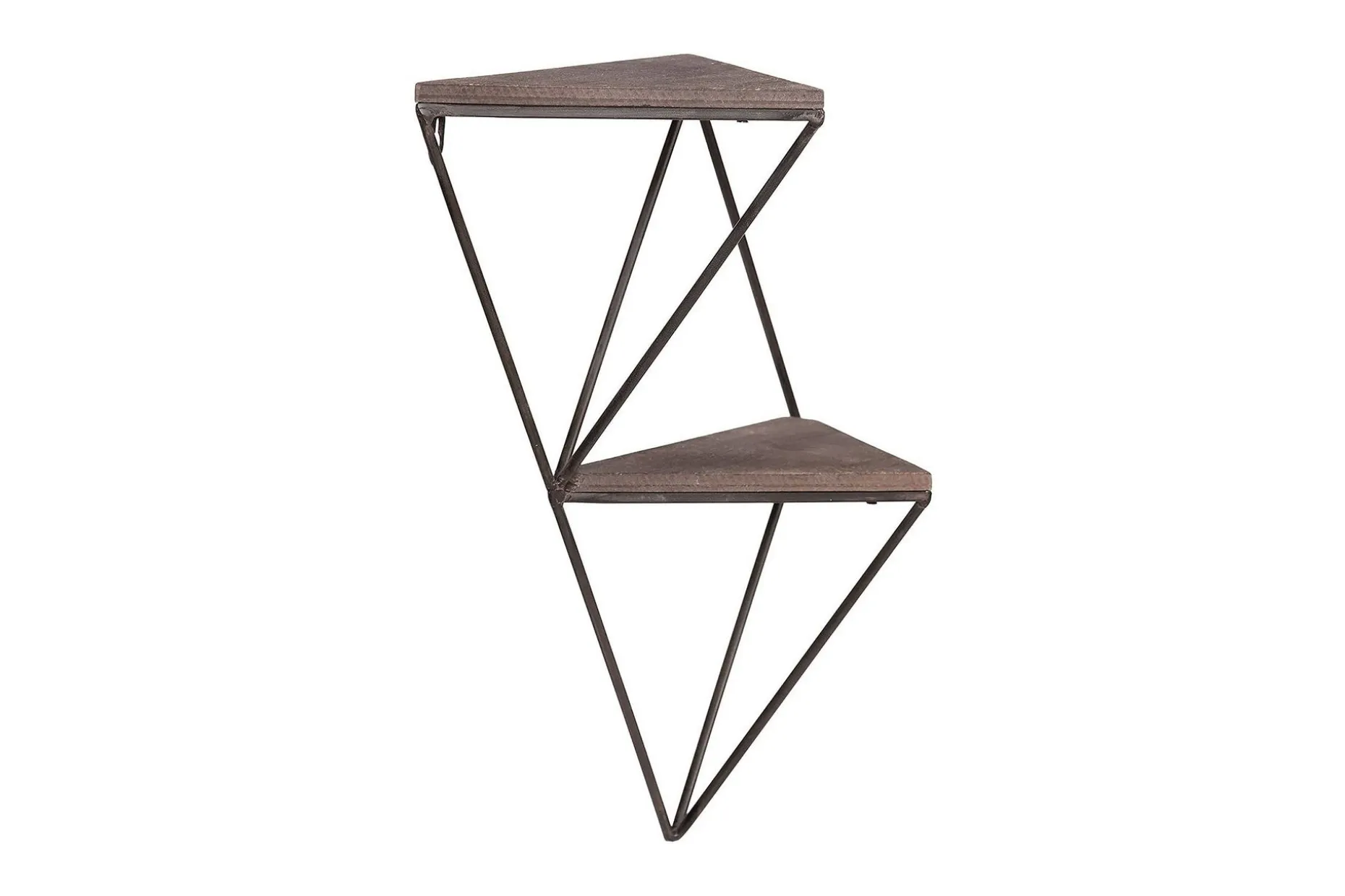 Wall Shelf Valnøtt|Svart