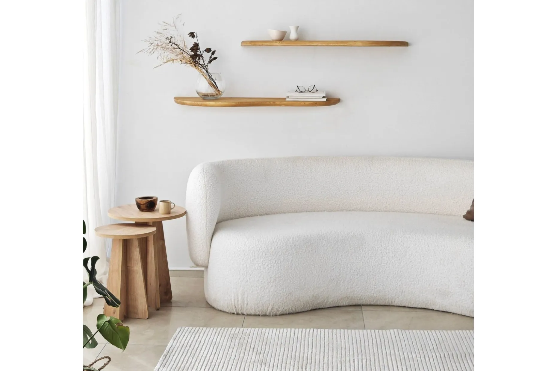 Wavy Vegghylle 100 cm