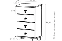 Welton Kommode 50x80 cm