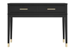 Westerleigh Avlastningsbord 105 cm Svart