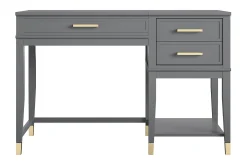 Westerleigh Hev- og Senkbart Skrivebord 116 cm med Skuffer G