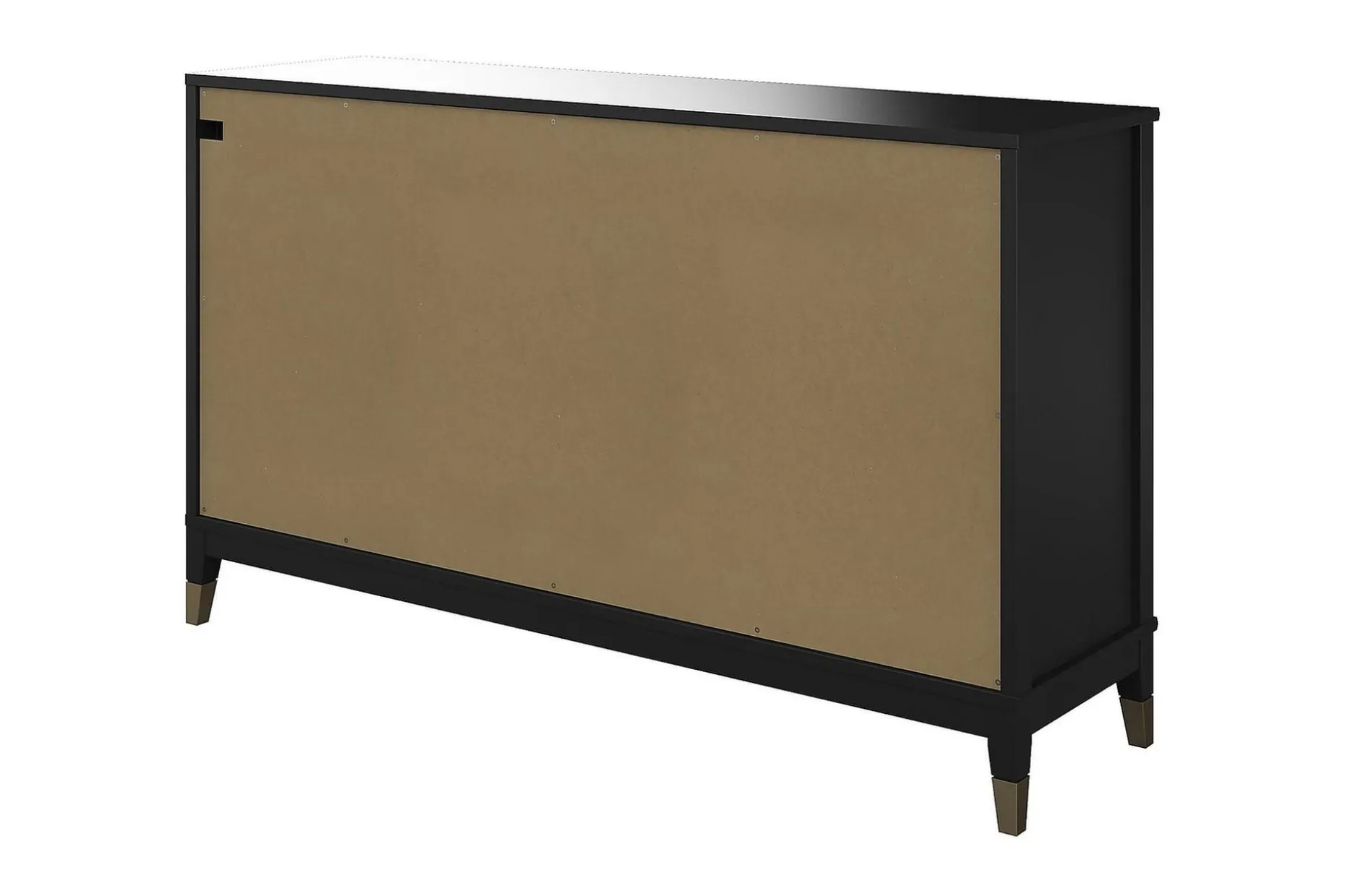 Westerleigh Kommode 144x41 cm Svart/Gull
