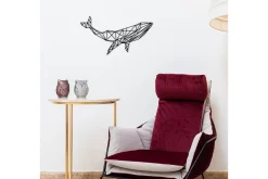 Whale 1 Veggdekor