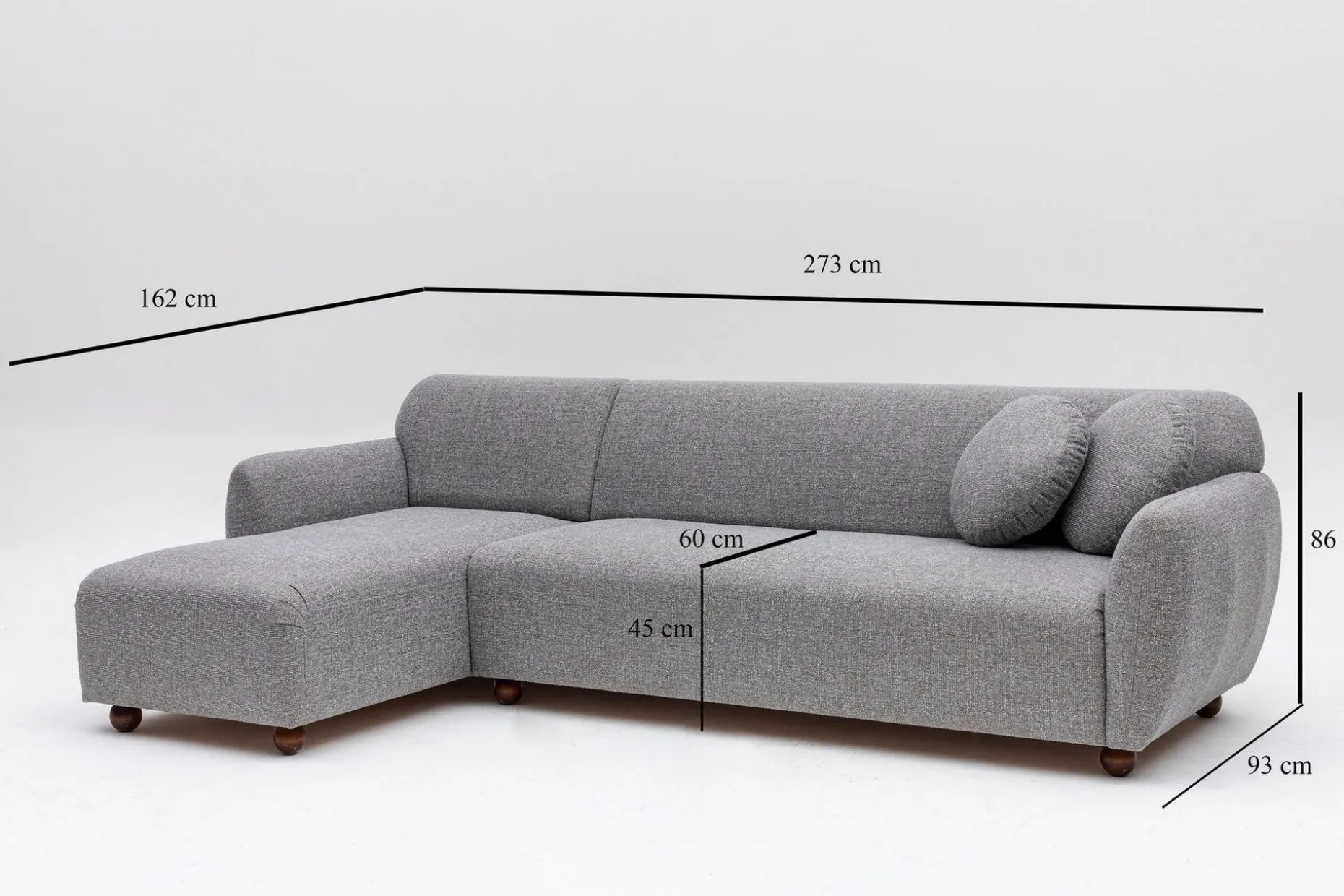 Whitecliffs Divansofa 3-seters