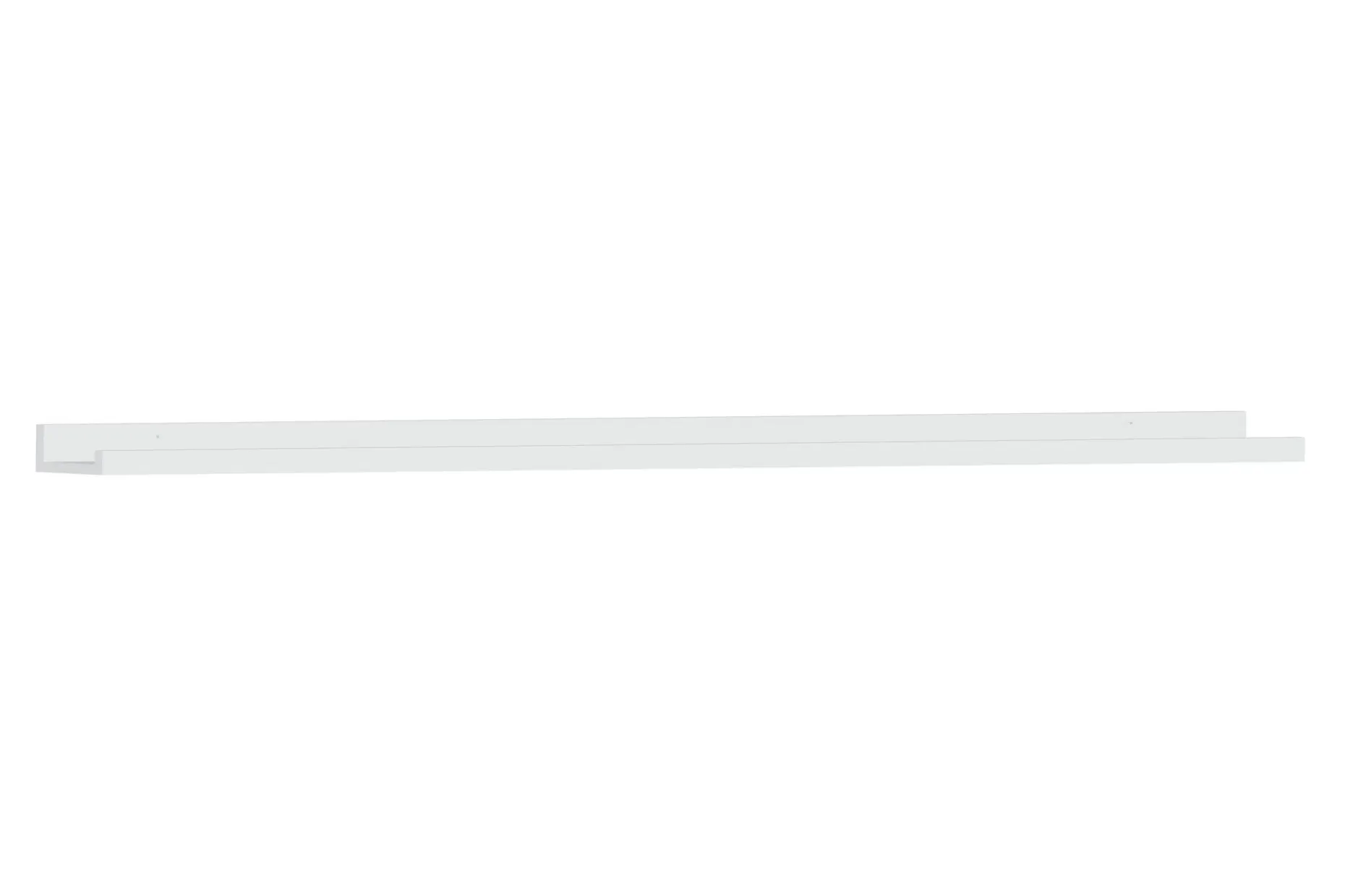 White Shelf Bildehylle MDF 150 cm