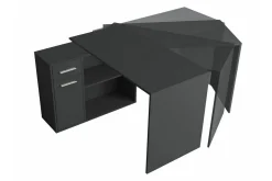 Wickston Skrivbord 120 cm Anthracite