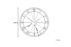 Wikon Veggklokke 60 cm