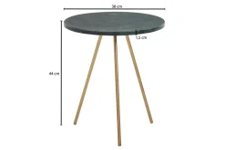 Wilhem Sidebord 38 cm Rund