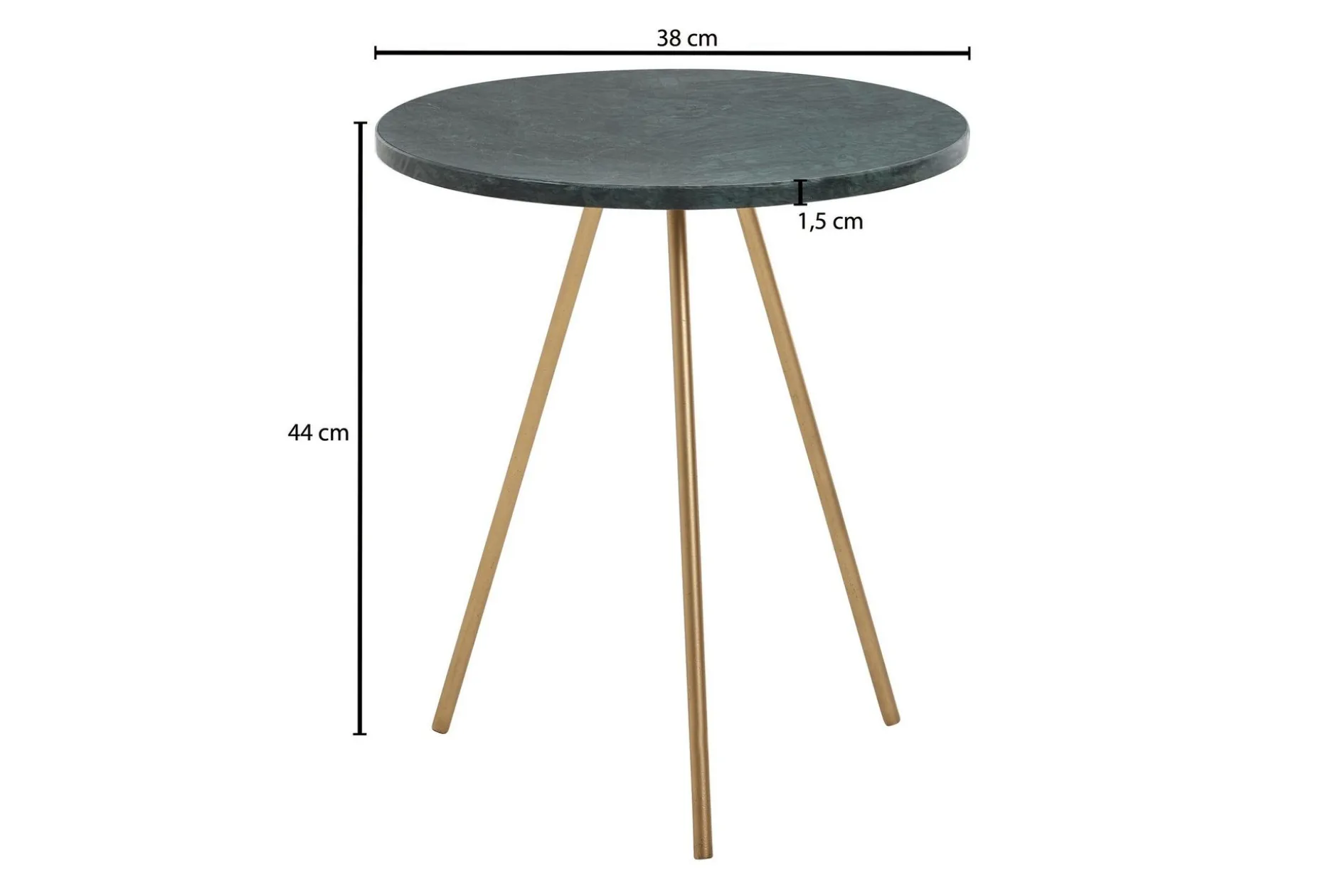 Wilhem Sidebord 38 cm Rund